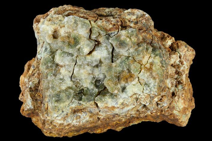 Druzy Chrome Chalcedony - Chromite Mine, Turkey #113975